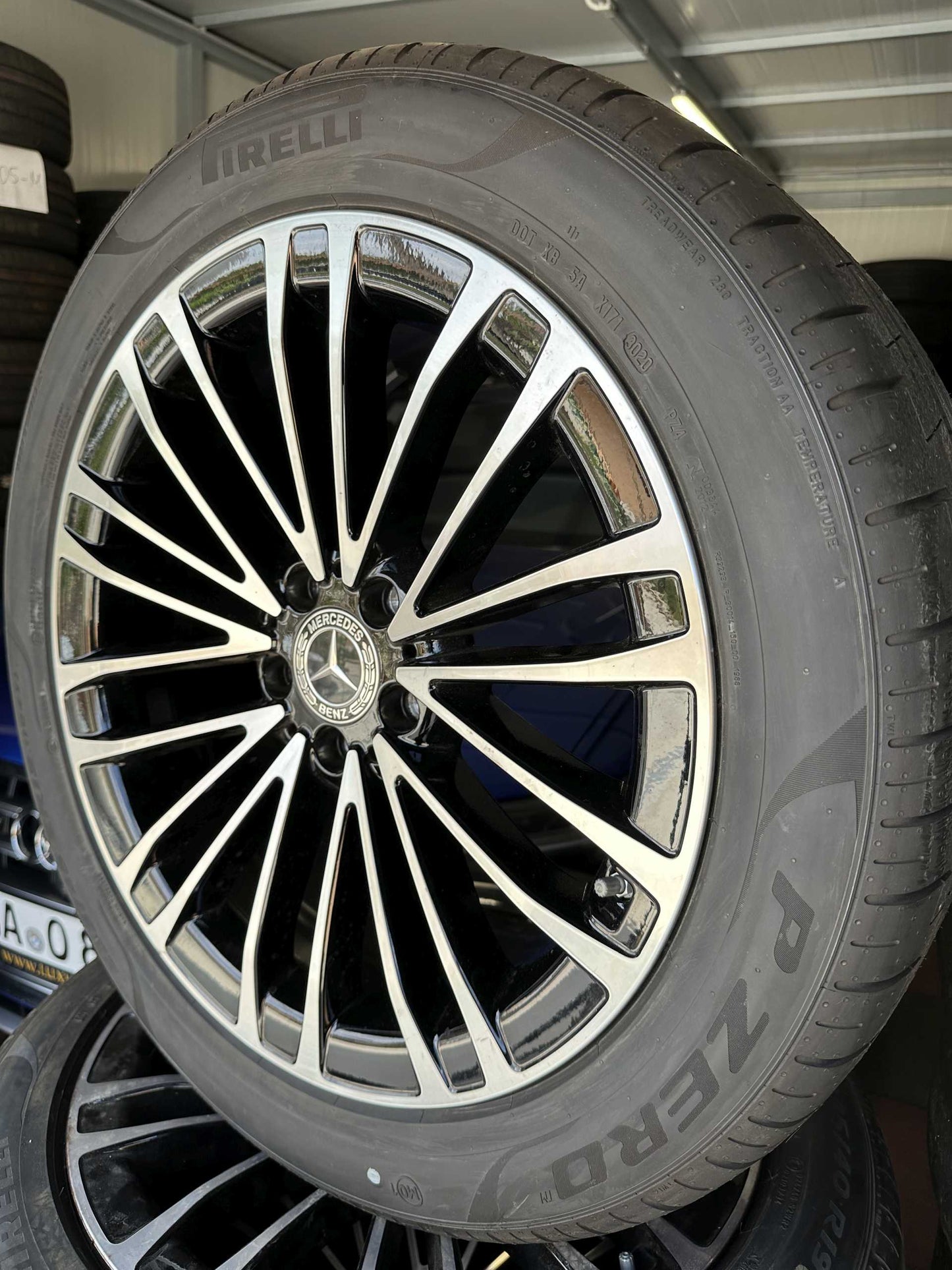 Като Нови Mercedes S Klasse W223 V223 19 Zoll Мерцедес С Класа W223 V223 19 Цола джанти летен комплект летни гуми