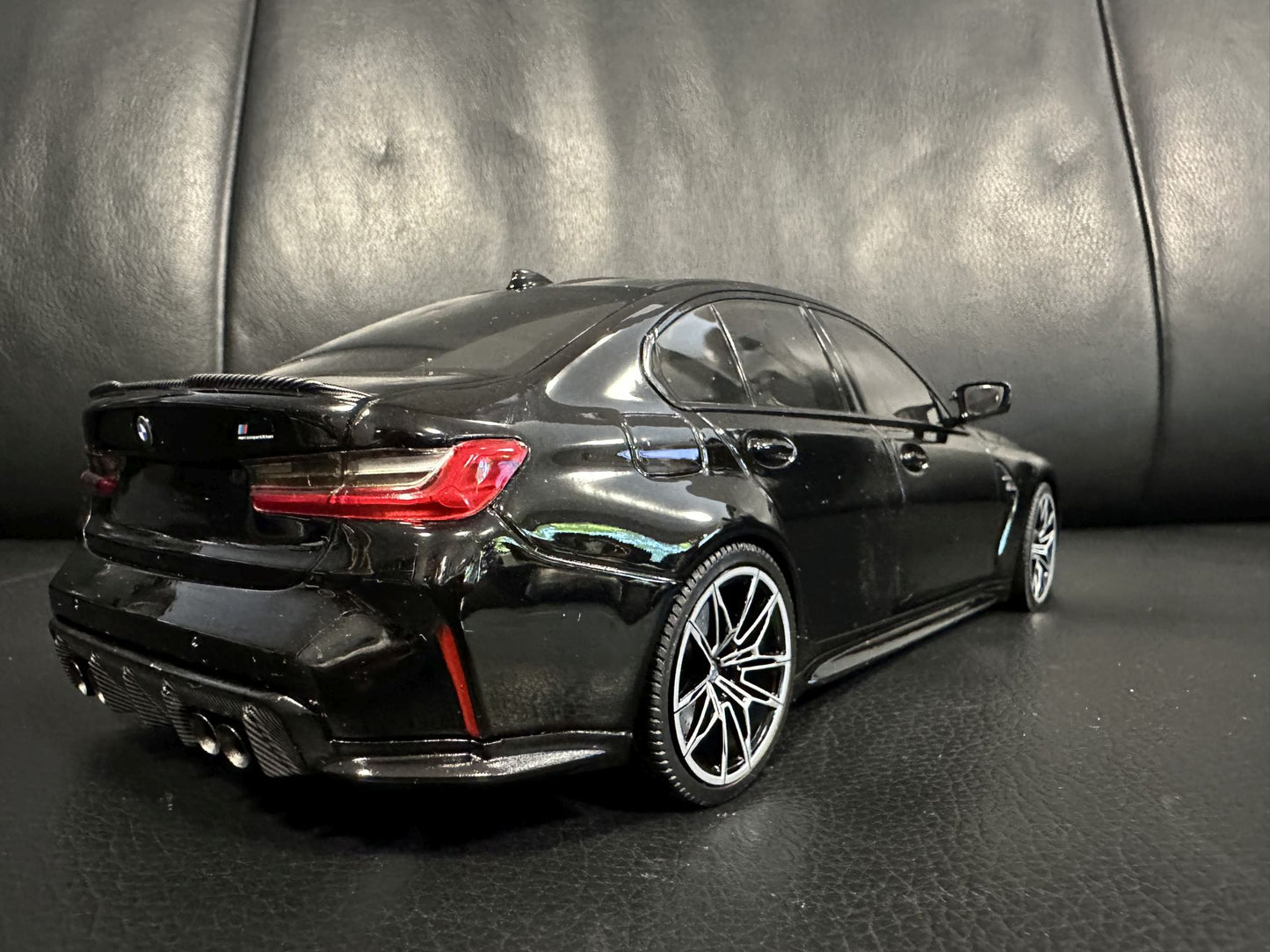 Bmw M3 G80 2020 Limousine black 1:18 Minichamps 155020202 Бмв M3 G80 черен