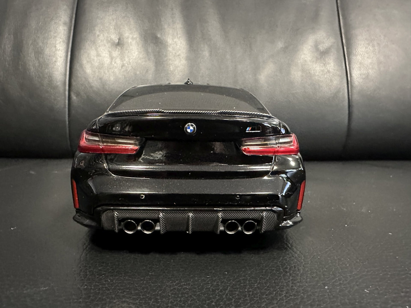 Bmw M3 G80 2020 Limousine black 1:18 Minichamps 155020202 Бмв M3 G80 черен