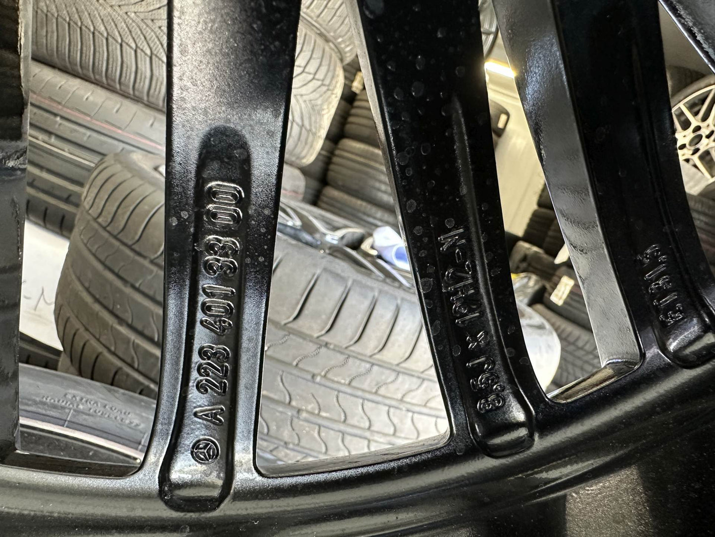 Като Нови Mercedes S Klasse W223 V223 19 Zoll Мерцедес С Класа W223 V223 19 Цола джанти летен комплект летни гуми