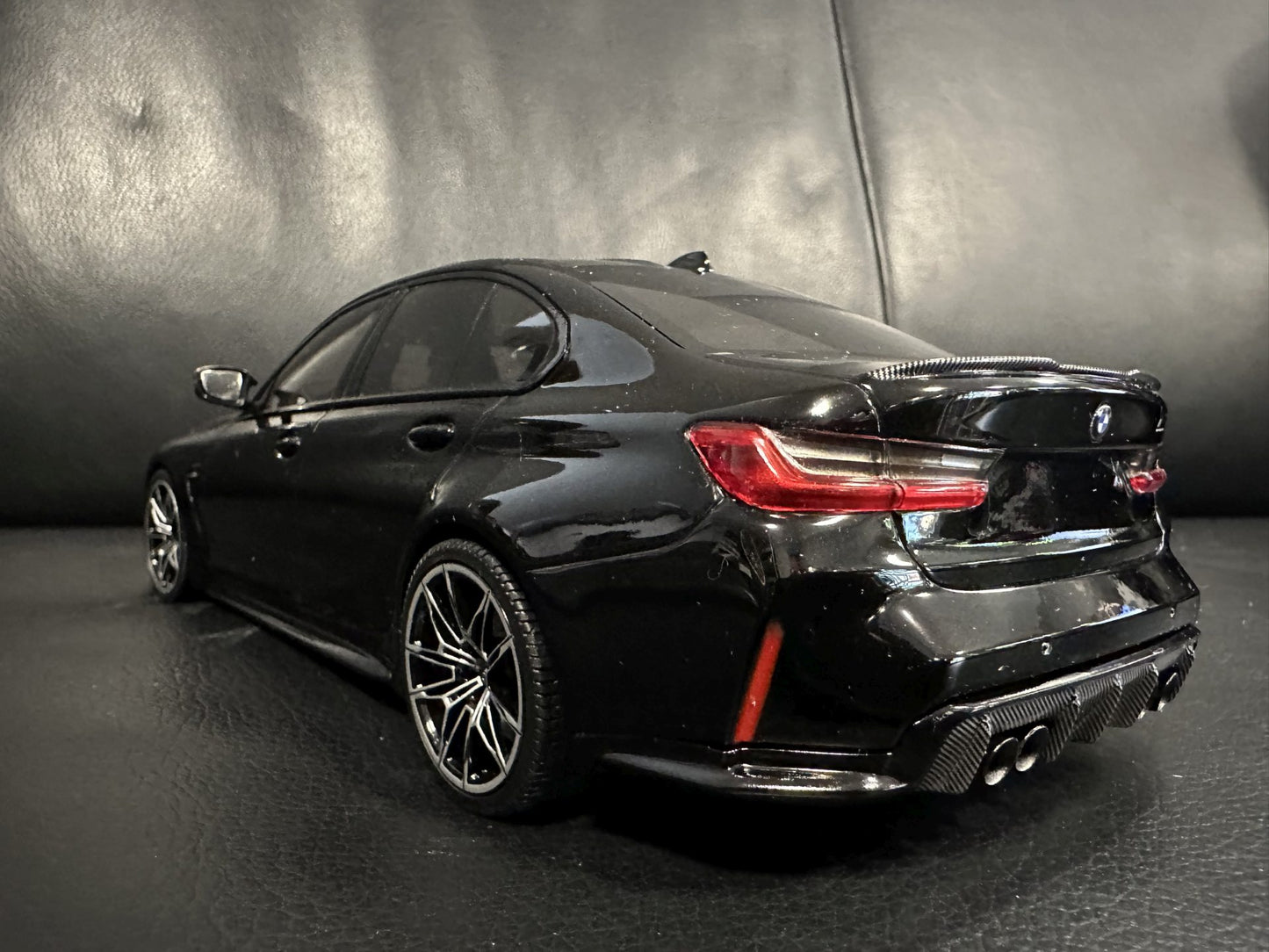 Bmw M3 G80 2020 Limousine black 1:18 Minichamps 155020202 Бмв M3 G80 черен