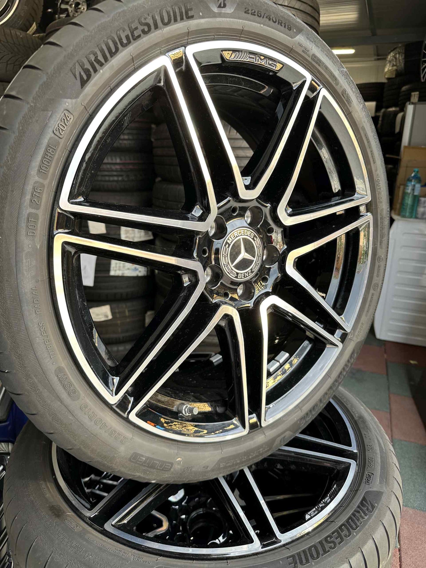 Оригинал Mercedes C klasse W206 AMG 19 Zoll Мерцедес Ц класа W206 19 цола AMG летен комплект летни гуми