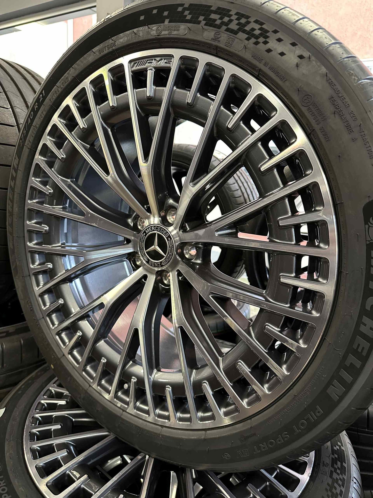 Като Нови Оригинал Mercedes EQS53 AMG Klasse W297 V297 AMG 21 Zoll Мерцедес EQS53 21 цола AMG джанти летен комплект летни гуми