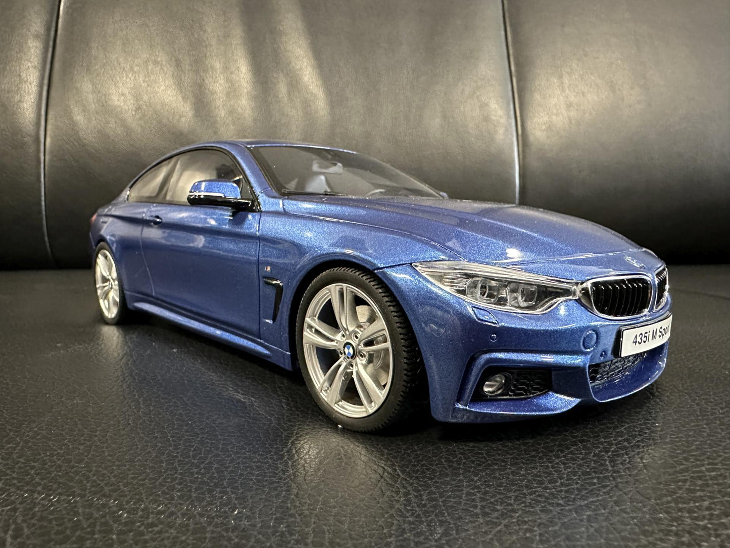 Bmw 435i M Sport Coupe blue Limitiert 1231/1500 1:18 GT Spirit GT027 Бмв 435i M Спорт син Лимитирана