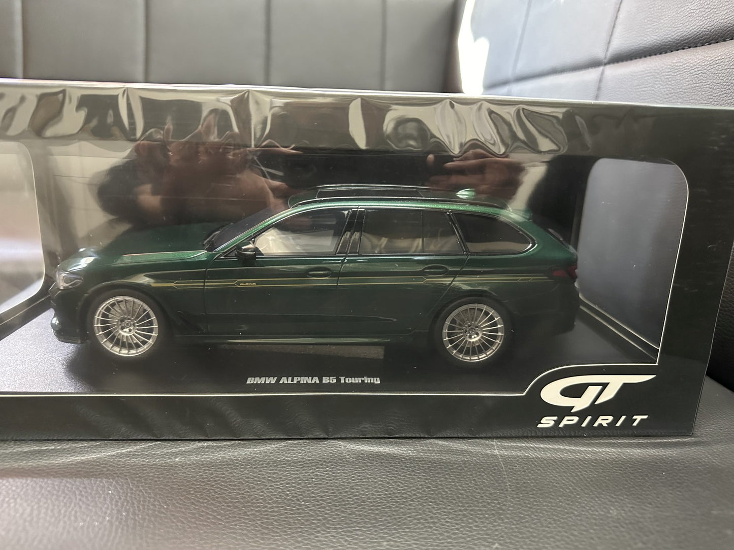 Bmw Alpina B5 G31 Kombi green Limitiert 1:18 GT Spirit GT475 Бмв Алпина зелен Комби Лимитирана