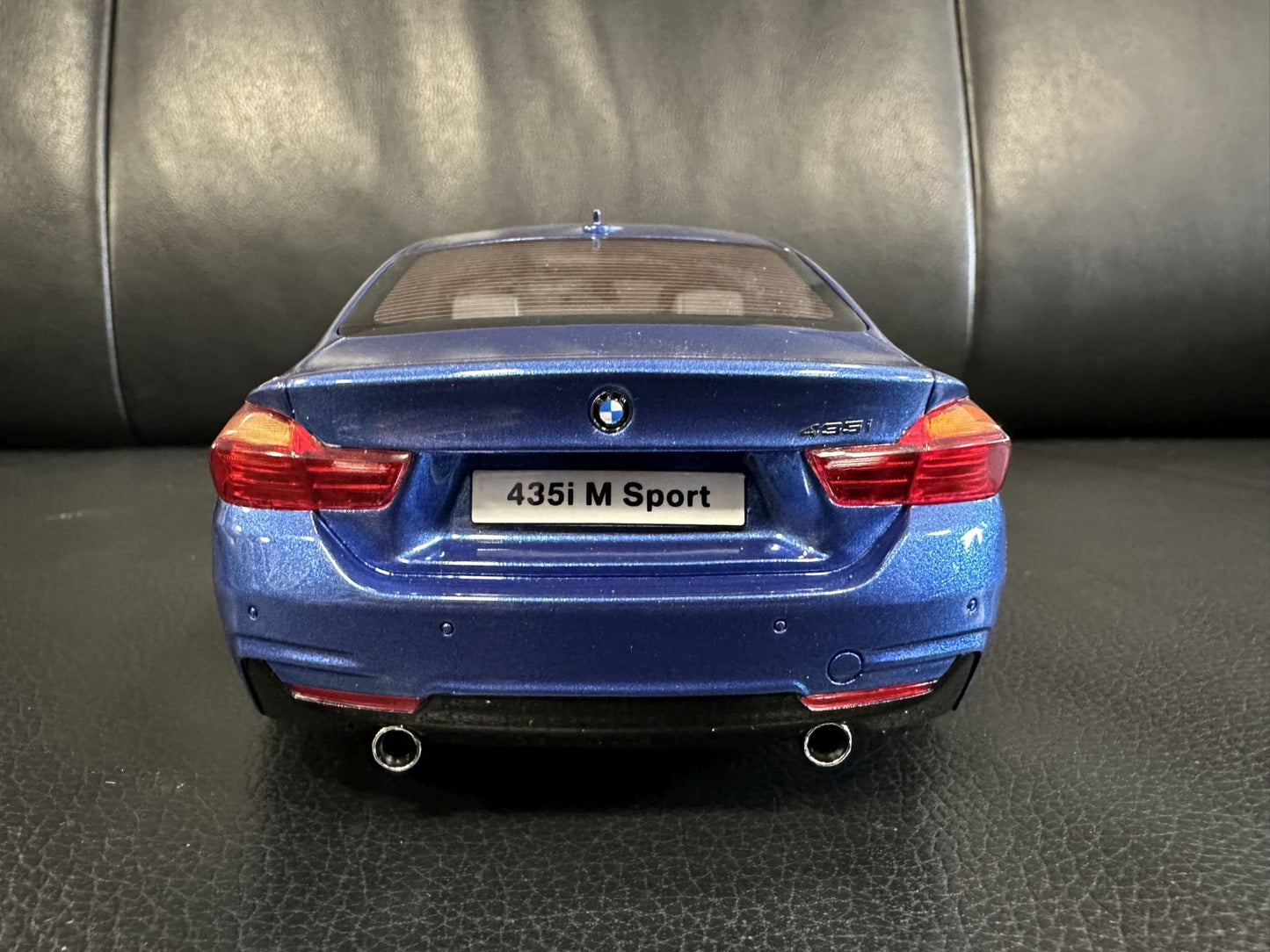 Bmw 435i M Sport Coupe blue Limitiert 1231/1500 1:18 GT Spirit GT027 Бмв 435i M Спорт син Лимитирана