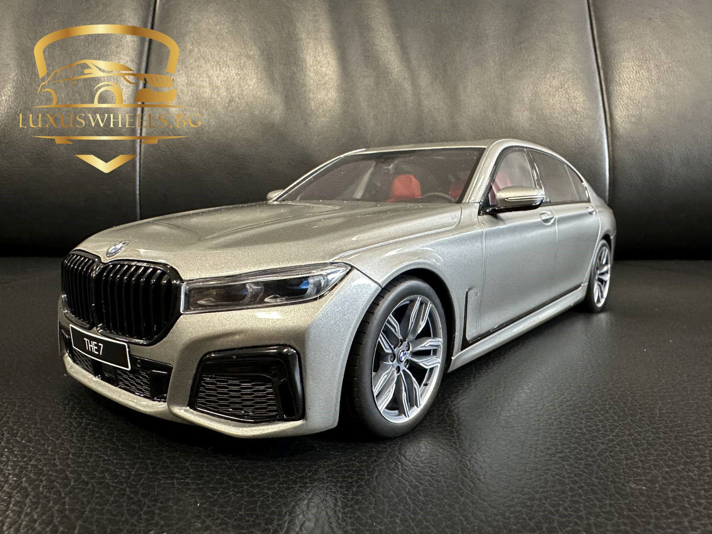 Bmw 760Li V12 G12 grey Final edition from 2020 Limitiert 639/999 1:18 GT Spirit GT478 Бмв 7-ма серия сив Лимитирана