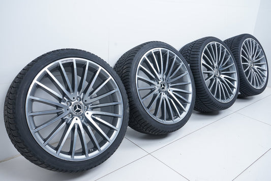 Оригинал Нови Mercedes SKlasse 21 Zoll AMG W223 V223 Мерцедес 21 цола AMG джанти зимен комплект зимни гуми