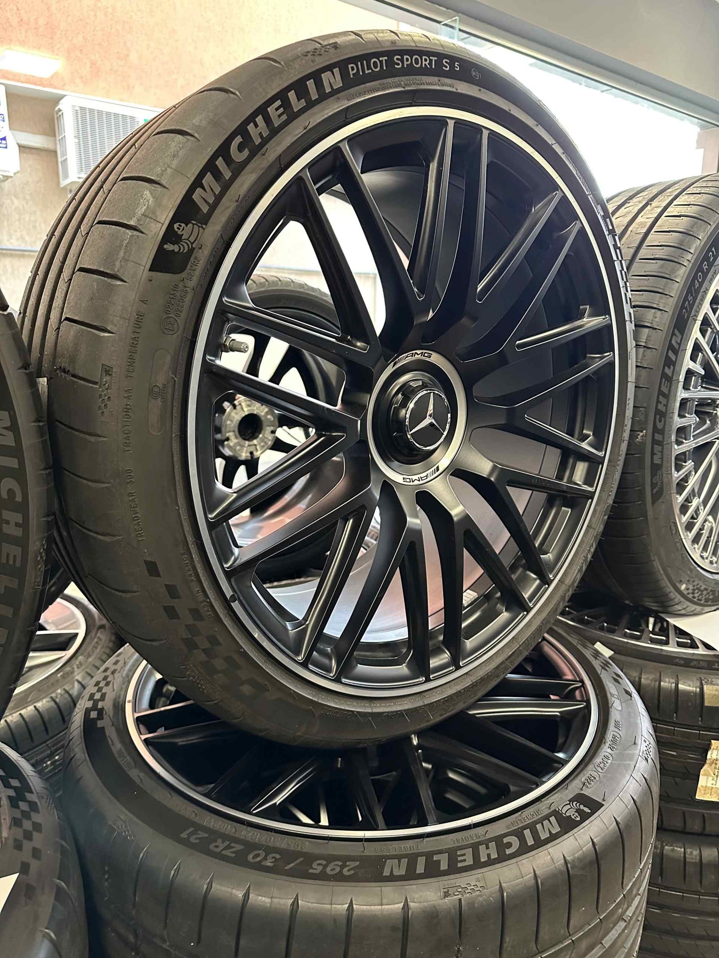Като Нови Mercedes AMG GT C192 W192 21 Zoll Мерцедес GT 21 цол джанти летен комплект летни гуми