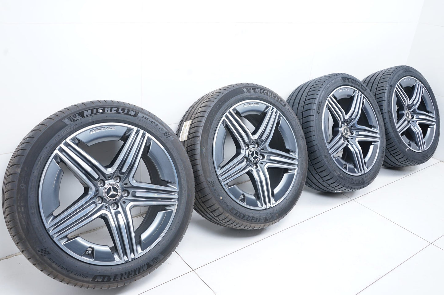 Като нови Оригинал Mercedes GLC AMG W254 20 Zoll Мерцедес Глц класа W254 X254 C254 20 цола джанти летен комплект летни гуми