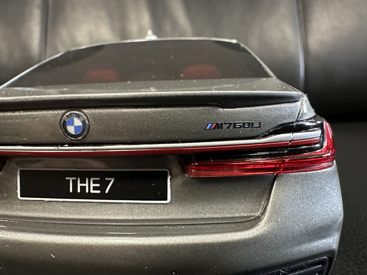 Bmw 760Li V12 G12 grey Final edition from 2020 Limitiert 639/999 1:18 GT Spirit GT478 Бмв 7-ма серия сив Лимитирана