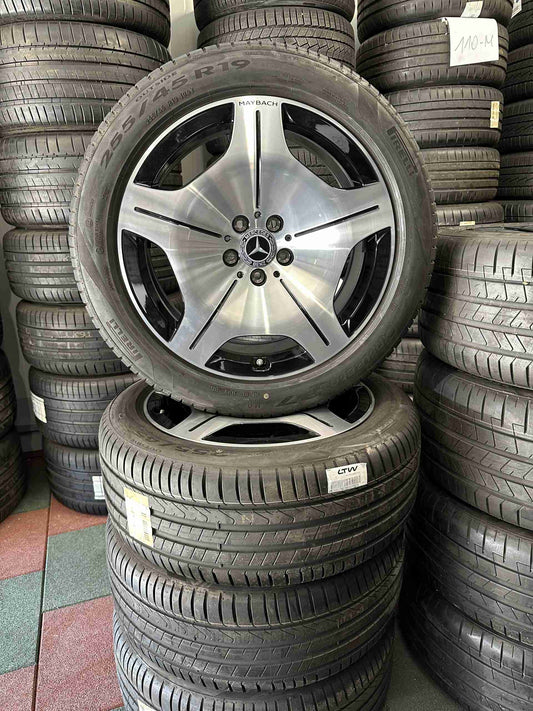 Оригинал Нови Mercedes S Klasse Maybach Мерцедес С Класа Майбах W223 19 цола джанти летен комплект летни гуми