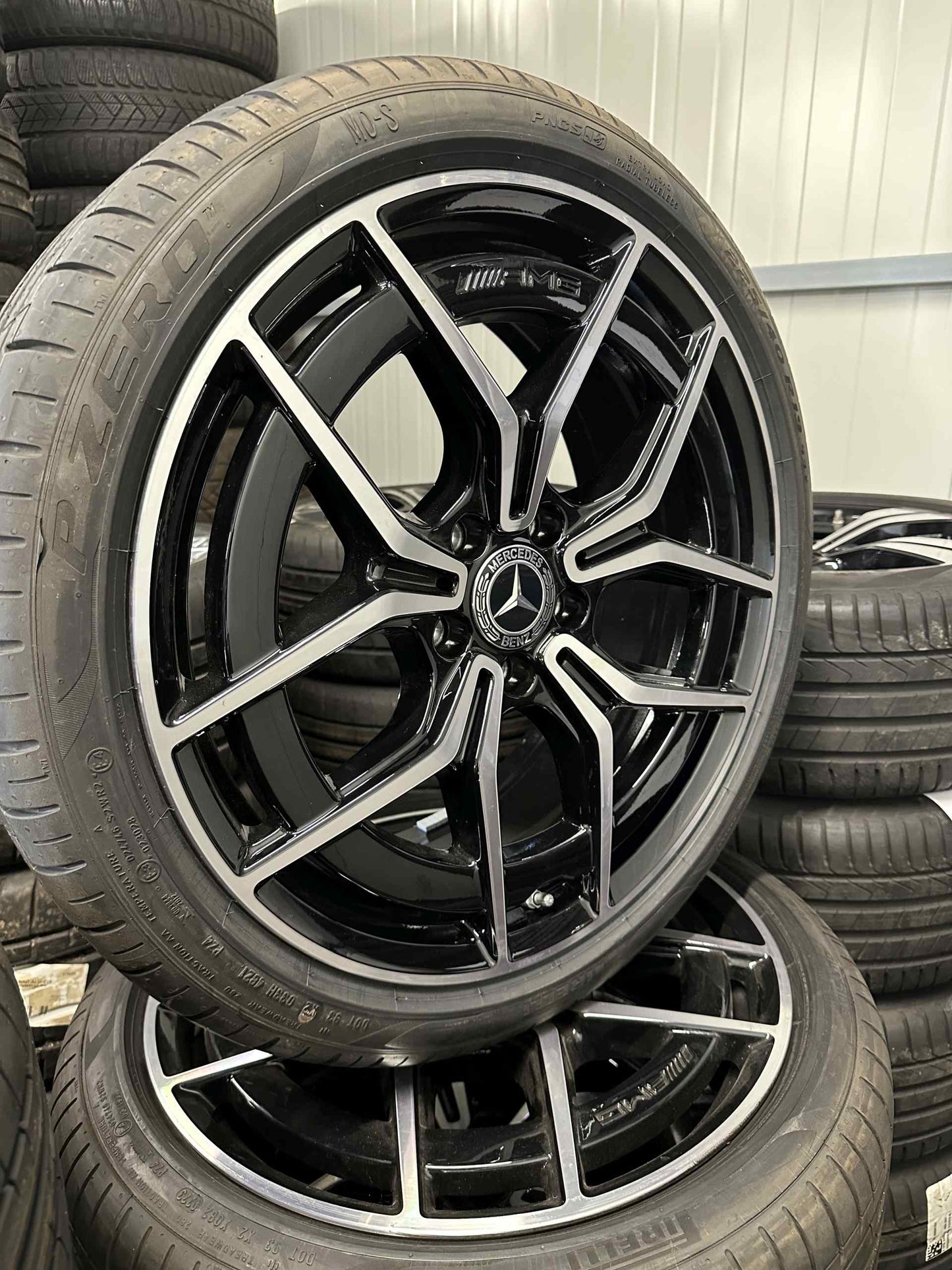Нови Оригинал Mercedes C klasse W206 AMG 19 Zoll Мерцедес Ц класа W206 19 цола AMG летен комплект летни гуми