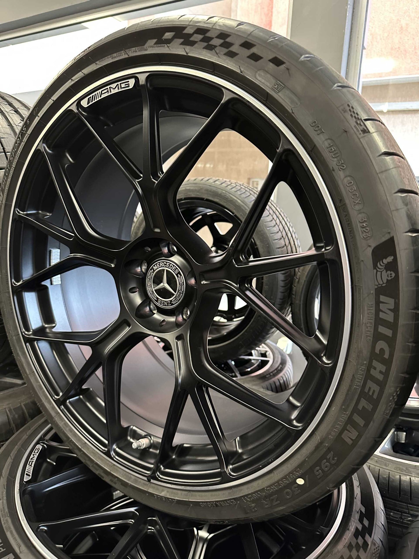 Като Нови Mercedes AMG GT C192 W192 21 Zoll Мерцедес GT 21 цол джанти летен комплект летни гуми