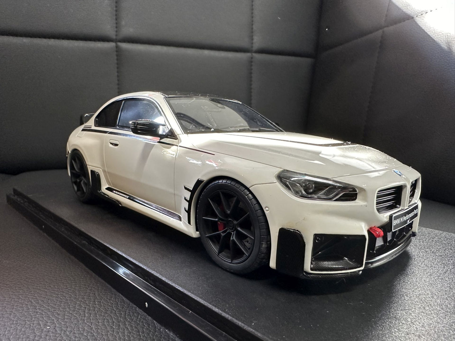 Bmw M2 Performance G87 white 1:18 GT Spirit GT476 Бмв M2 бял