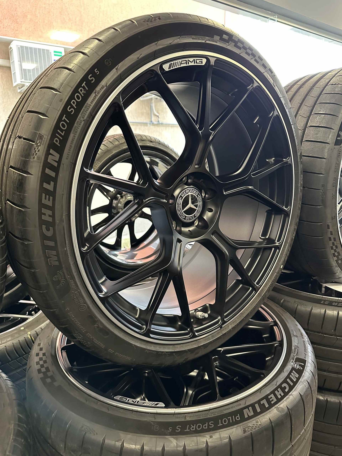 Като Нови Mercedes AMG GT C192 W192 21 Zoll Мерцедес GT 21 цол джанти летен комплект летни гуми