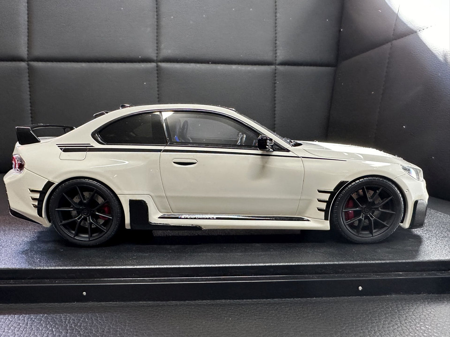 Bmw M2 Performance G87 white 1:18 GT Spirit GT476 Бмв M2 бял