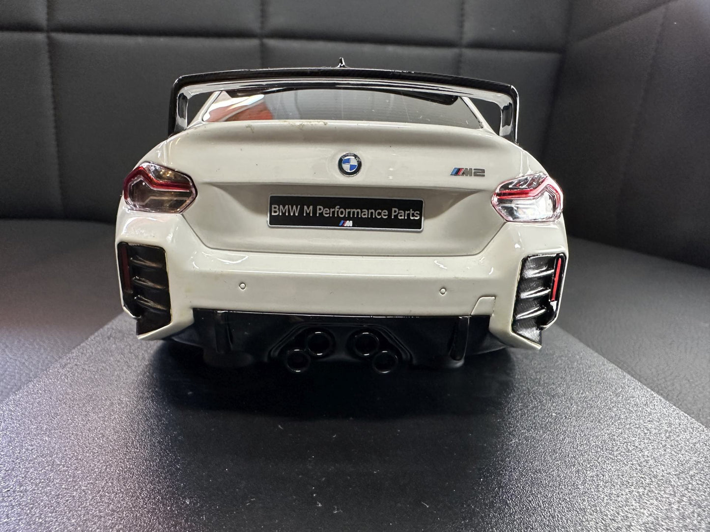 Bmw M2 Performance G87 white 1:18 GT Spirit GT476 Бмв M2 бял