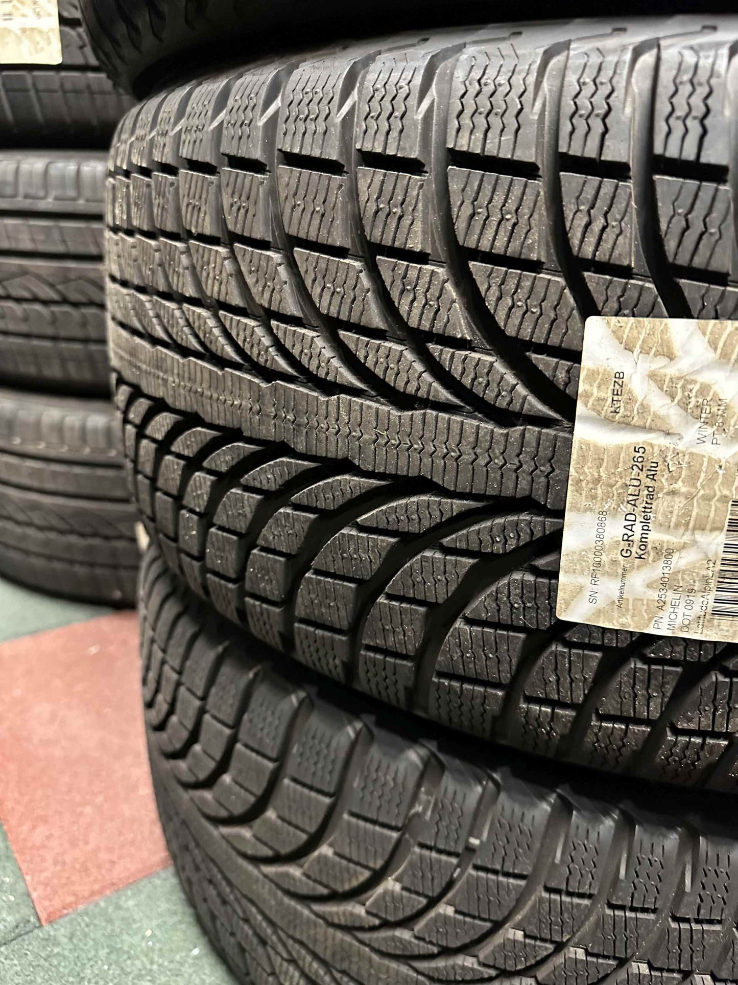 Като Нови Mercedes ML GLE W166 AMG 265 40 21 Zoll Мерцедес МЛ ГЛЕ 265 40 21 цола АМГ алуминиеви джанти зимен комплект зимни гуми