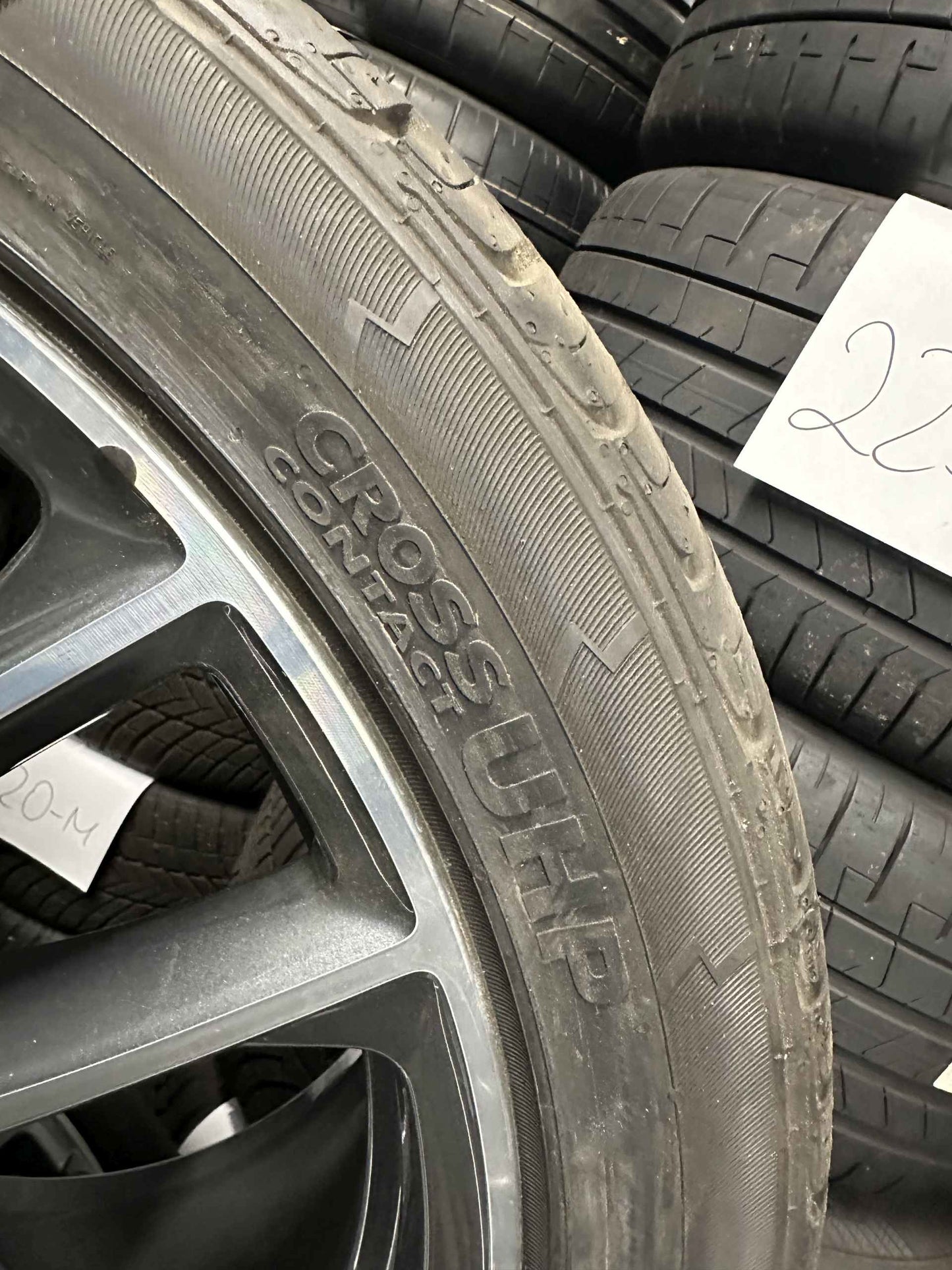 Като Нови Mercedes ML GLE W166 AMG 265 40 21 Zoll Мерцедес МЛ ГЛЕ 265 40 21 цола АМГ алуминиеви джанти летен комплект летни гуми