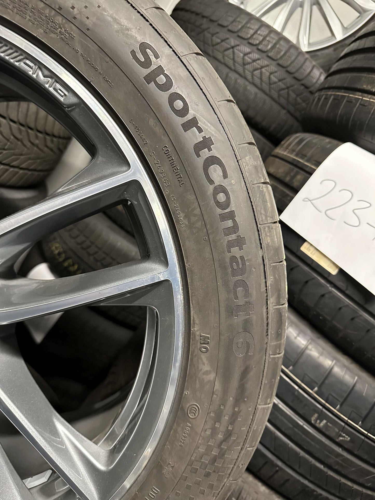 Като Нови Mercedes GLS X166 W166 275 45 21 Zoll AMG Мерцедес ГЛС 275 45 21 цола АМГ джанти летен комплект летни гуми