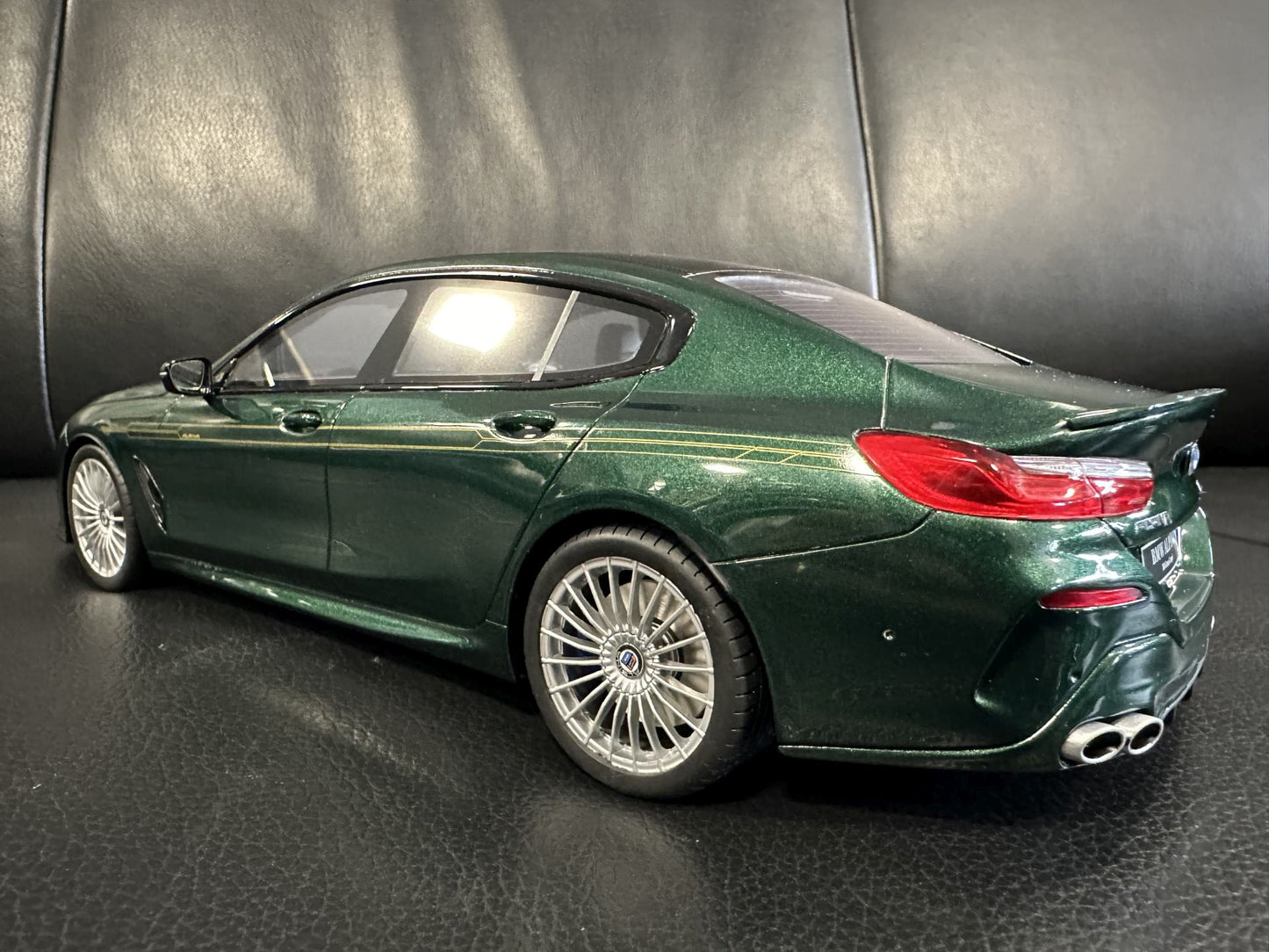 Bmw B8 Gran Coupe Alpina green Limitiert 305/999 1:18 GT Spirit GT481 Бмв Б8 Алпина зелен Лимитирана