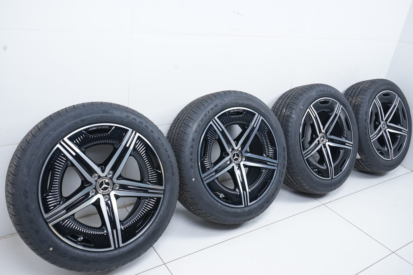 Като Нови Оригинал Mercedes EQS Klasse AMG 20 Zoll W297 V297 20 цола AMG джанти летен комплект всесезонни гуми