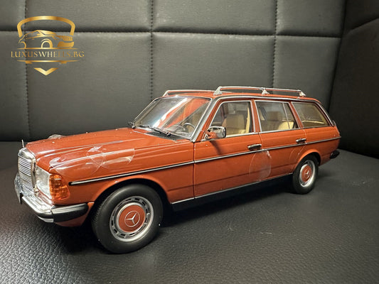 Mercedes Benz 200T 1982 Kombi red Limitiert 1000pcs 1:18 NOREV 183732 Мерцедес Бенц 1982 Комби Лимитирана червена