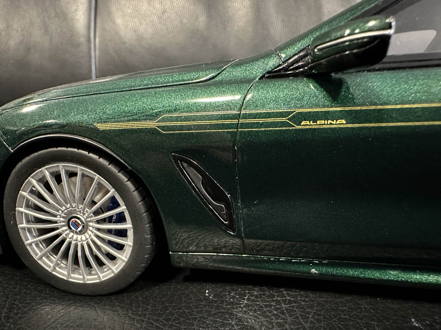 Bmw B8 Gran Coupe Alpina green Limitiert 305/999 1:18 GT Spirit GT481 Бмв Б8 Алпина зелен Лимитирана