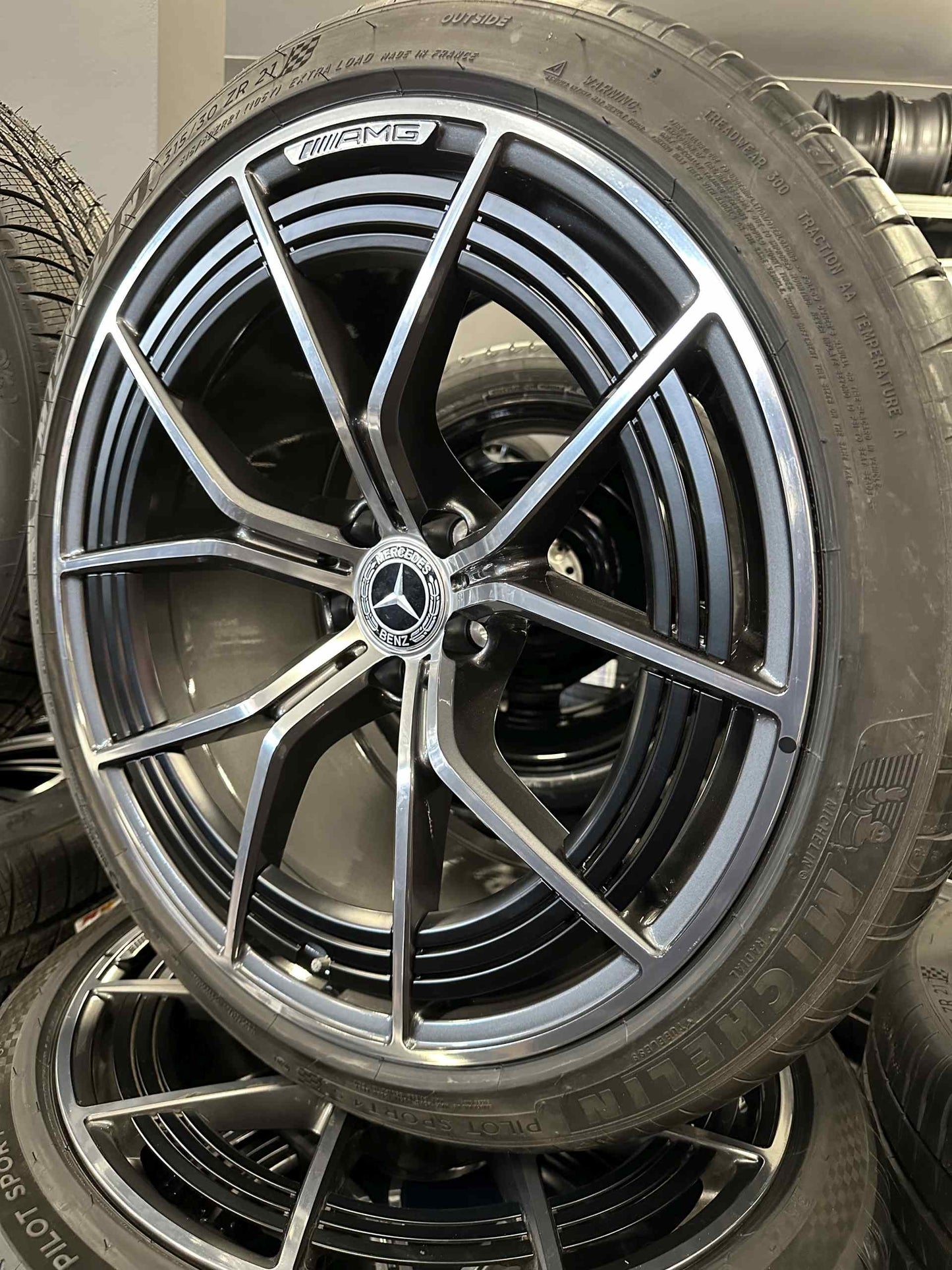 Като Нови Mercedes AMG GT 4 door W290 X290 21 Zoll Мерцедес AMG GT 21 цол джанти летен комплект летни гуми