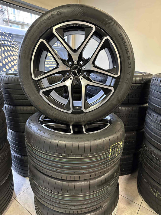 Оригинал като нови Mercedes AMG G klasse 21 Zoll Мерцедес Г класа W463 21 цола AMG джанти летен комплект летни гуми