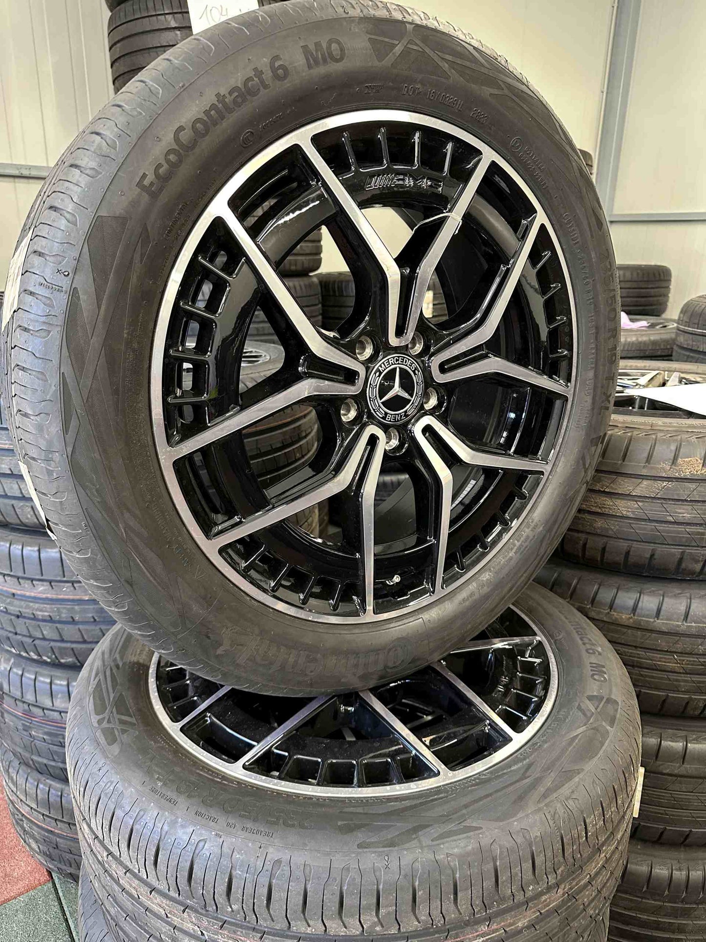 Като нови Mercedes EQA EQB H243 X243 19 Zoll AMG Мерцедес 19 цола AMG джанти летен комплект летни гуми