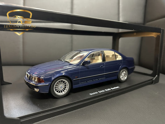 Bmw E39 540i Sedan blue 1:18 KK-Scale KKDC181052 Бмв 540i Е39 син