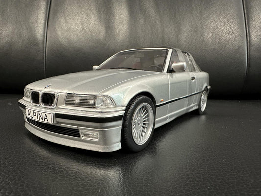 Bmw Alpina E36 B3 3.2 1996 silber Cabrio  1:18 Modelcar MCG 18322 Бмв Е36 Алпина сив Кабрио