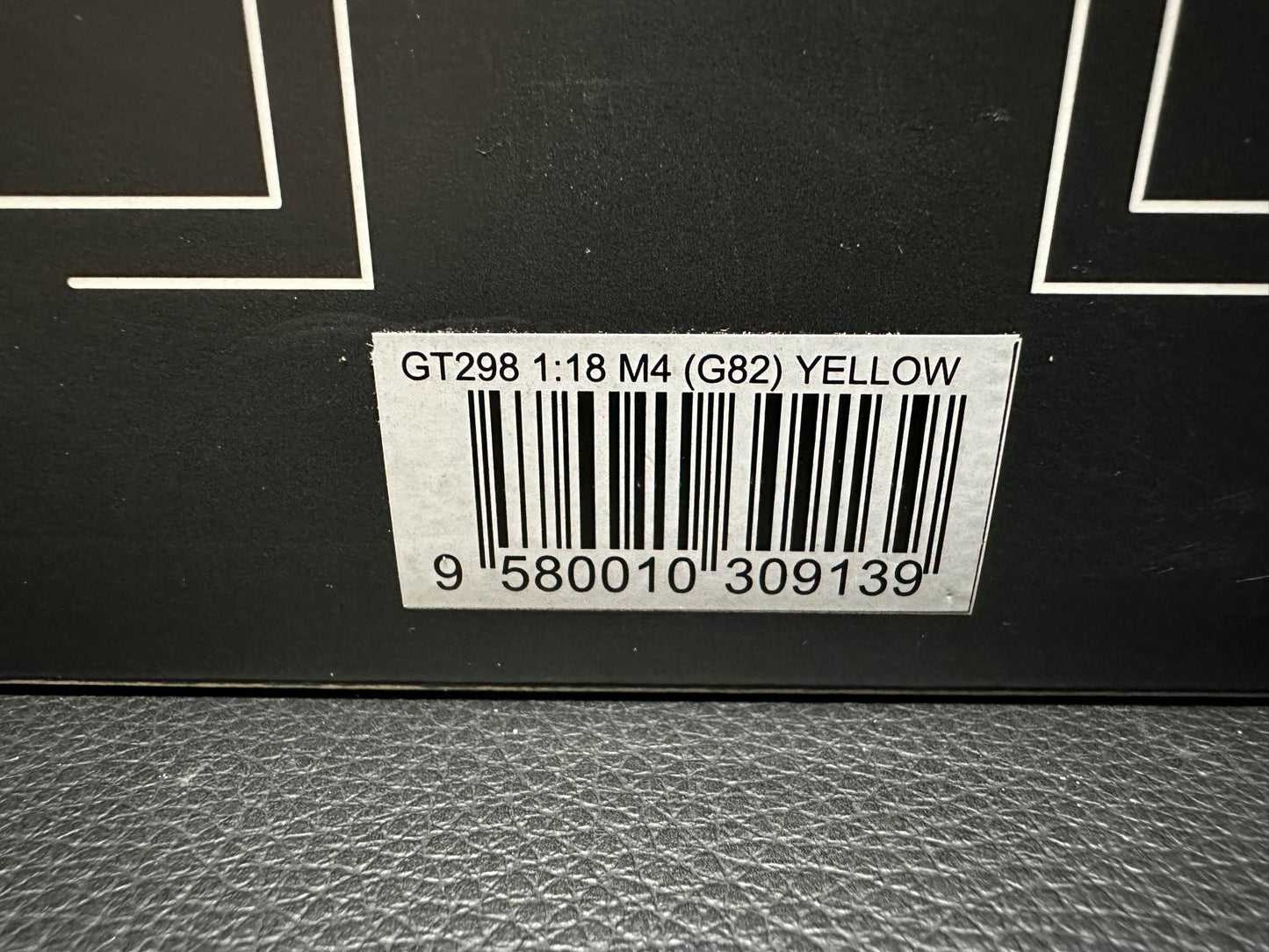 Bmw M4 G82 Coupe yellow Limitiert 718/1600 1:18 GT Spirit GT298 Бмв M4 G82 жълт Лимитирана