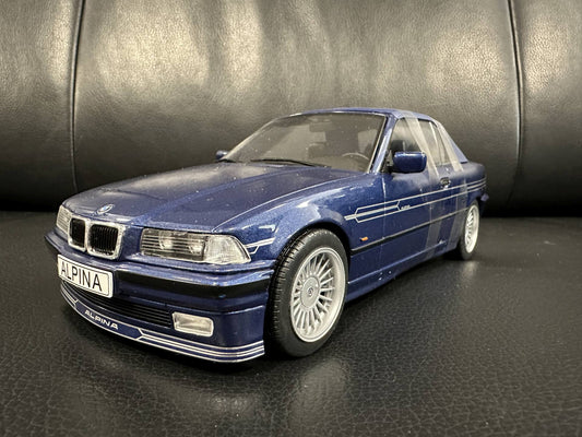 Bmw Alpina E36 B3 3.2 1996 blue Cabrio  1:18 Modelcar MCG 18322 Бмв Е36 Алпина син Кабрио