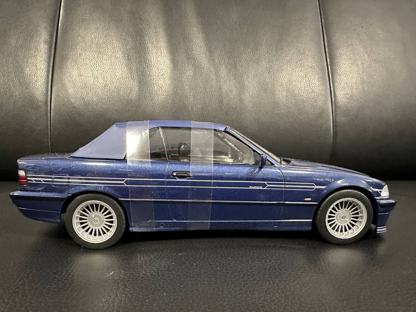Bmw Alpina E36 B3 3.2 1996 blue Cabrio 1:18 Modelcar MCG 18322 Бмв Е36 Алпина син Кабрио