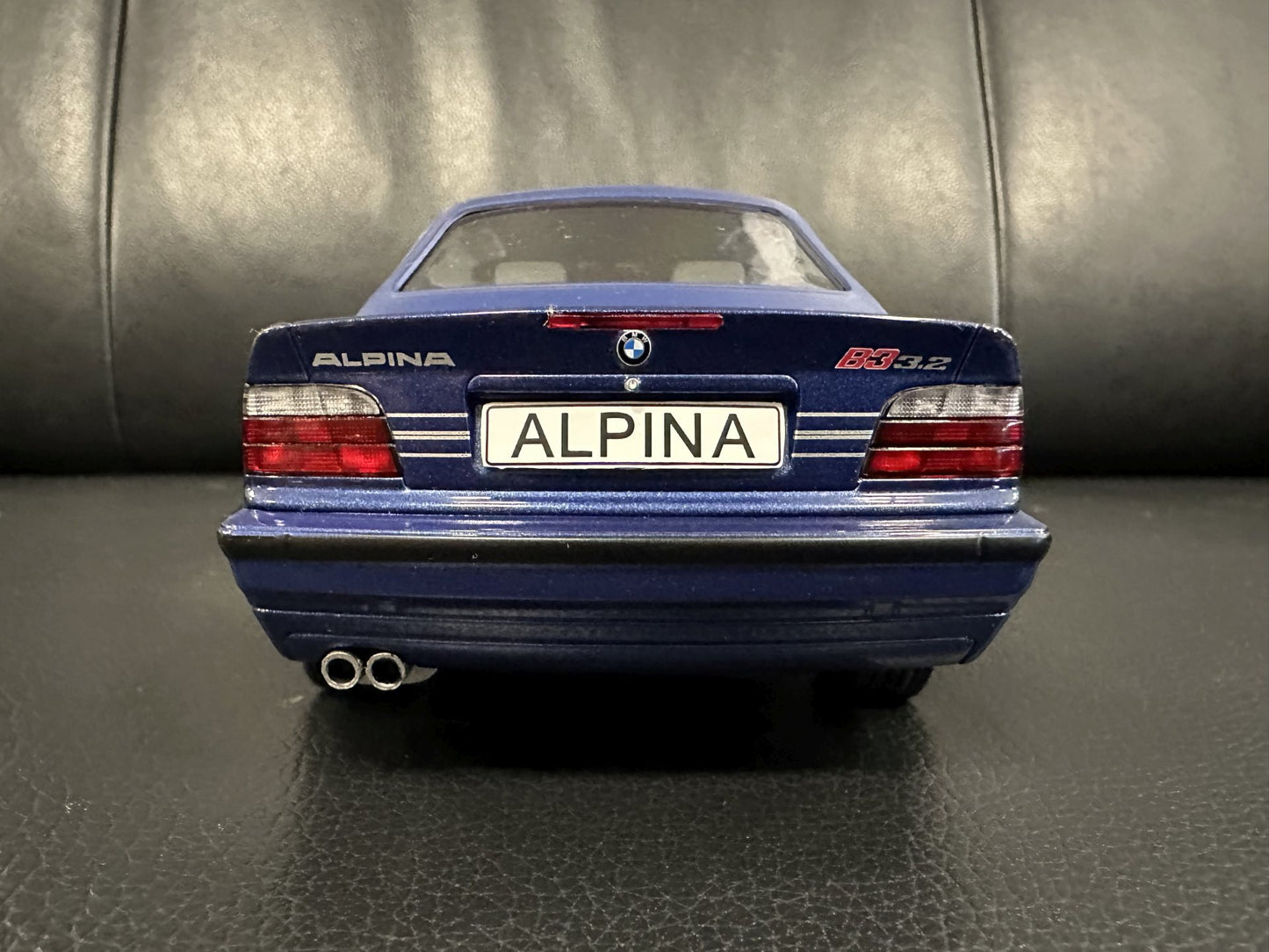 Bmw Alpina E36 B3 3.2 1996 blue Cabrio 1:18 Modelcar MCG 18322 Бмв Е36 Алпина син Кабрио