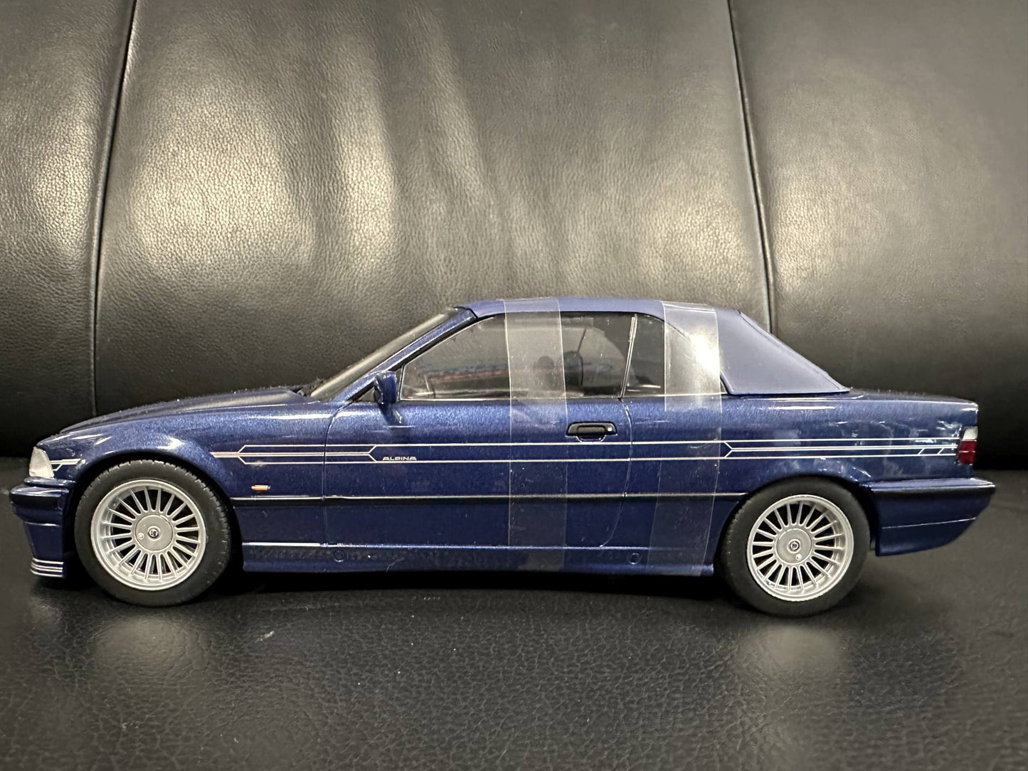 Bmw Alpina E36 B3 3.2 1996 blue Cabrio 1:18 Modelcar MCG 18322 Бмв Е36 Алпина син Кабрио