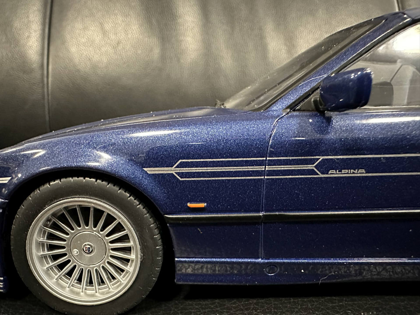 Bmw Alpina E36 B3 3.2 1996 blue Cabrio 1:18 Modelcar MCG 18322 Бмв Е36 Алпина син Кабрио