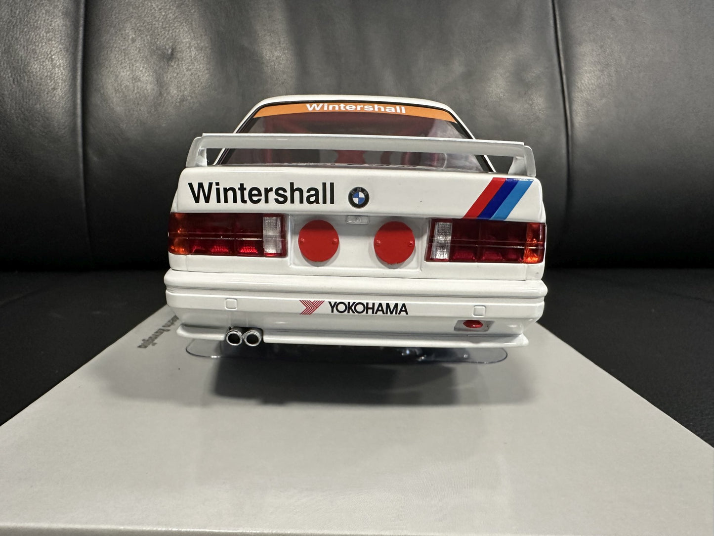 Bmw M3 DTM 1989 Roberto Ravaglia white 1:18 WERK 83 W18038002C Бмв M3 DTM 1989 бял