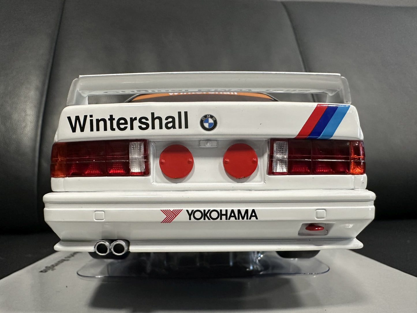 Bmw M3 DTM 1989 Roberto Ravaglia white 1:18 WERK 83 W18038002C Бмв M3 DTM 1989 бял