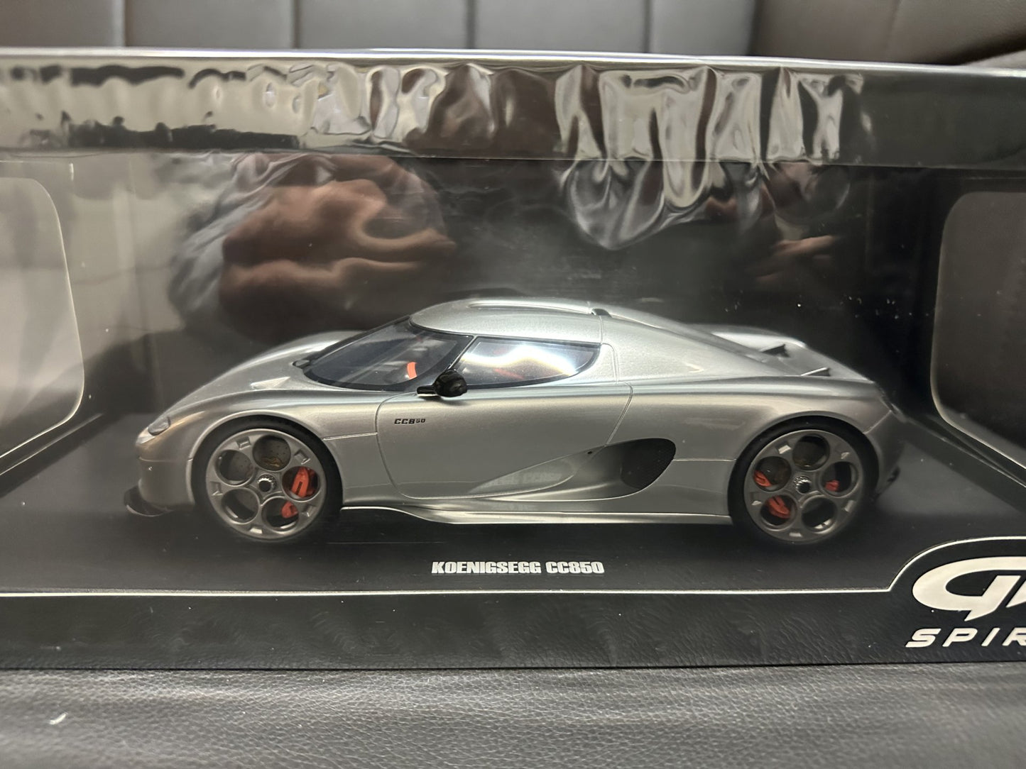 Koenigsegg CC850 grey 1:18 GT Spirit GT452 сив