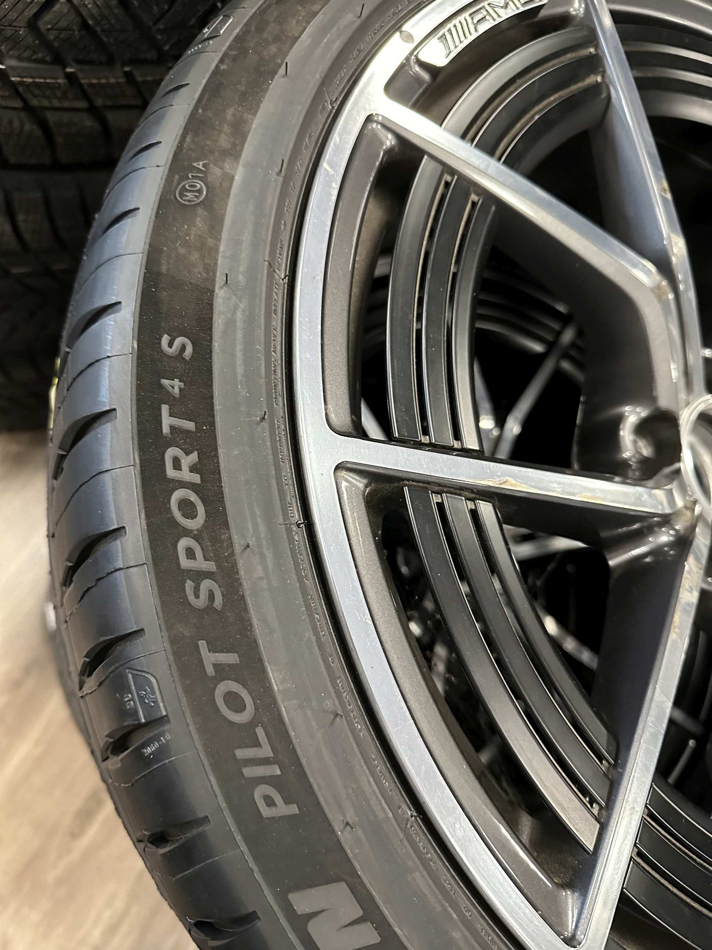 Като Нови Mercedes AMG GT 4 door W290 X290 21 Zoll Мерцедес AMG GT 21 цол джанти летен комплект летни гуми