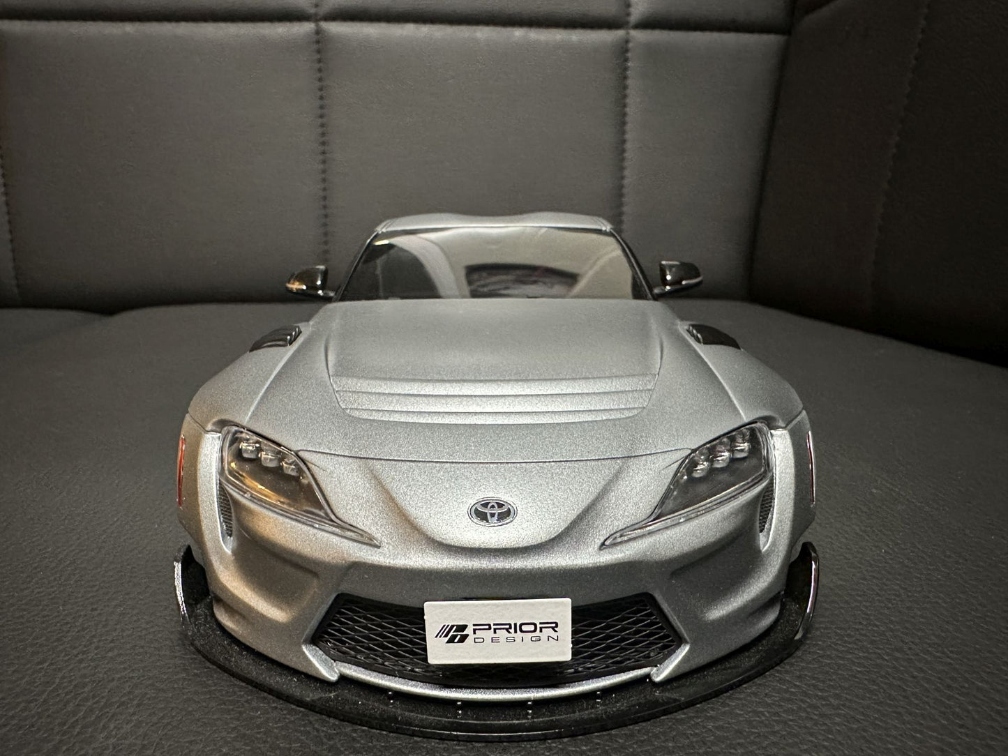 Toyota Supra Prior Design Limitiert grey 130/999 1:18 GT Spirit GT343 сив Лимитирана
