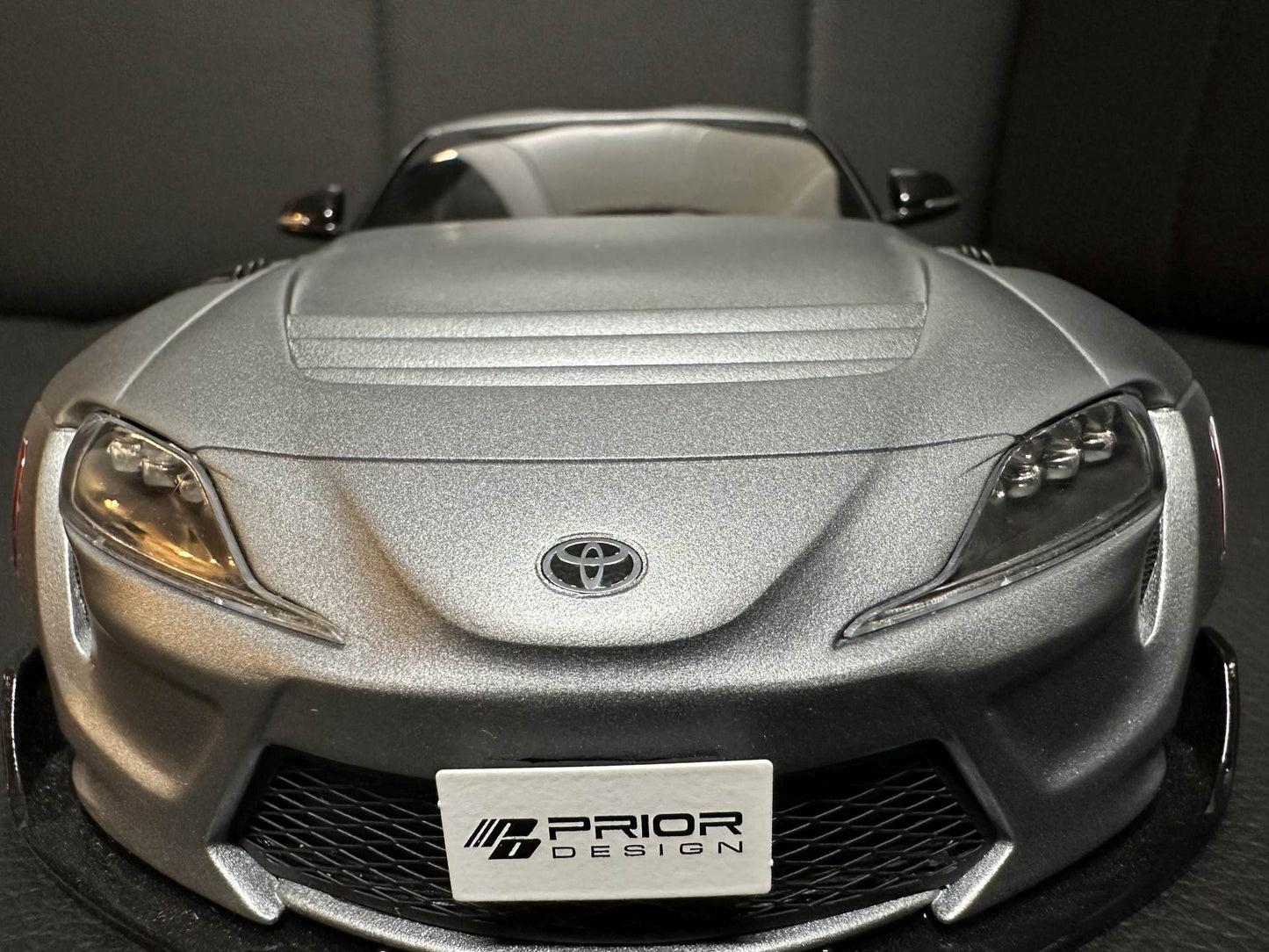 Toyota Supra Prior Design Limitiert grey 130/999 1:18 GT Spirit GT343 сив Лимитирана