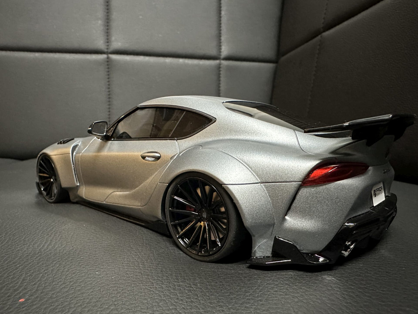 Toyota Supra Prior Design Limitiert grey 130/999 1:18 GT Spirit GT343 сив Лимитирана