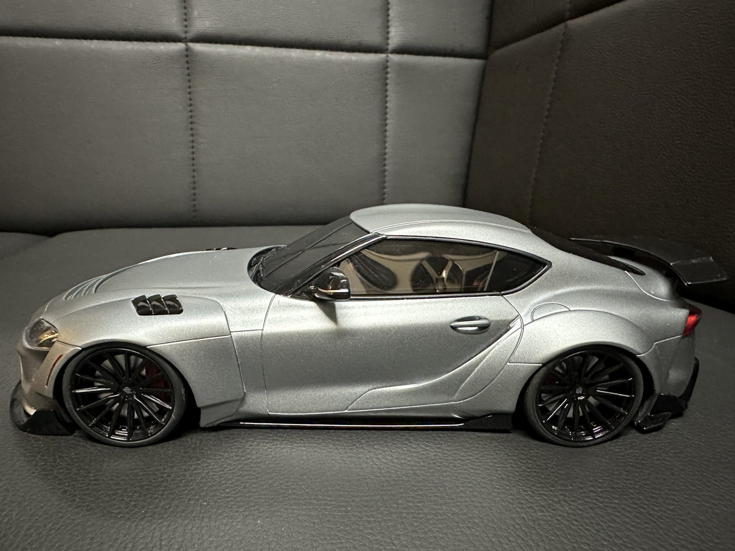 Toyota Supra Prior Design Limitiert grey 130/999 1:18 GT Spirit GT343 сив Лимитирана