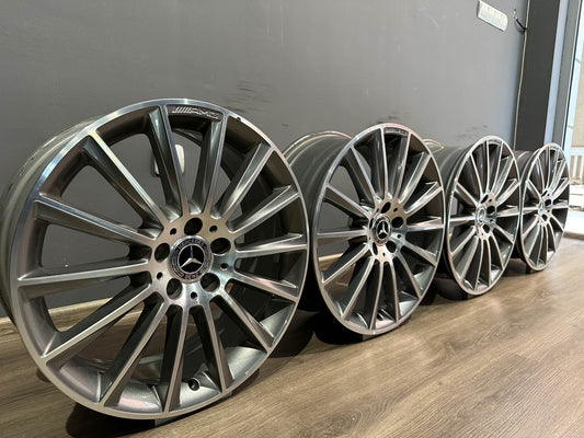Оригинални Mercedes C Klasse W205 AMG 19 Zoll Мерцедес Ц Класа W205 AMG Алуминиеви джанти 19 цола A2054011300 A2054016600