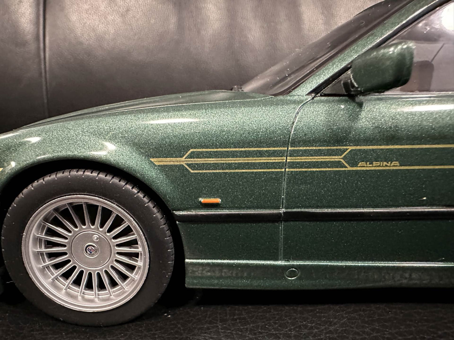 Bmw Alpina E36 B3 3.2 1996 green Cabrio 1:18 Modelcar MCG 18321 Бмв Е36 Алпина зелен Кабрио отваряем